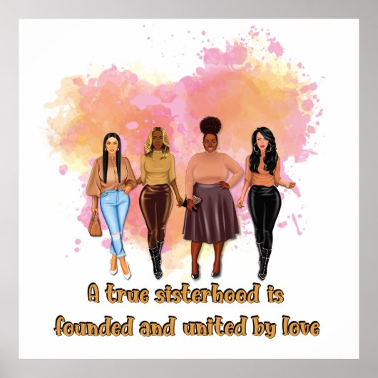 United Hearts: Diversity in Sisterhood vieren Poster (Voorkant)