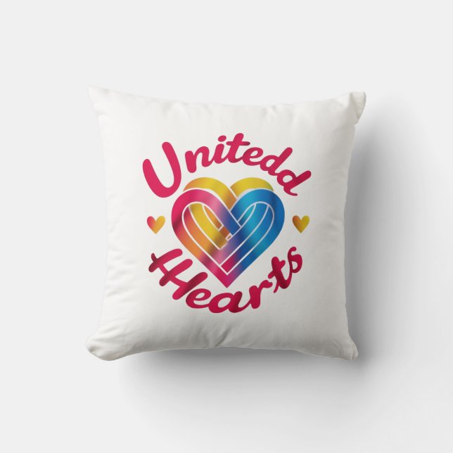United Hearts Kussen (Voorkant)