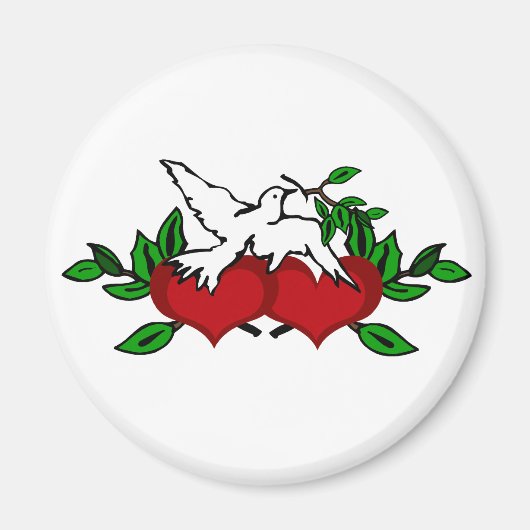 United Hearts Magnet (Voorkant)