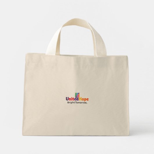 United Hope Bright Morgen Canvas tas (Achterkant)