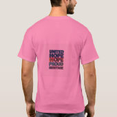 United Hope Proud Heritage T-shirt (Achterkant)