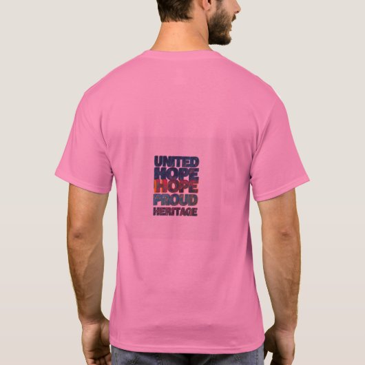 United Hope Proud Heritage T-shirt (Achterkant)