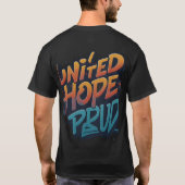 United Hope Trots Mensen T-shirt (Achterkant)