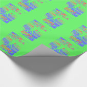 United in Hope: samen sterker - Vibrant USA Cadeaupapier (Hoek)