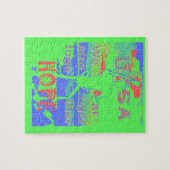 United in Hope: samen sterker - Vibrant USA Legpuzzel (Horizontaal)