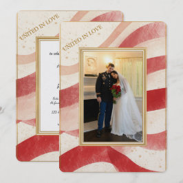 United In Love bruiloft Kaart