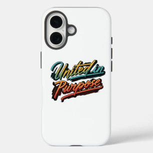 "United in Purpose" Back Hoesje ontwerp