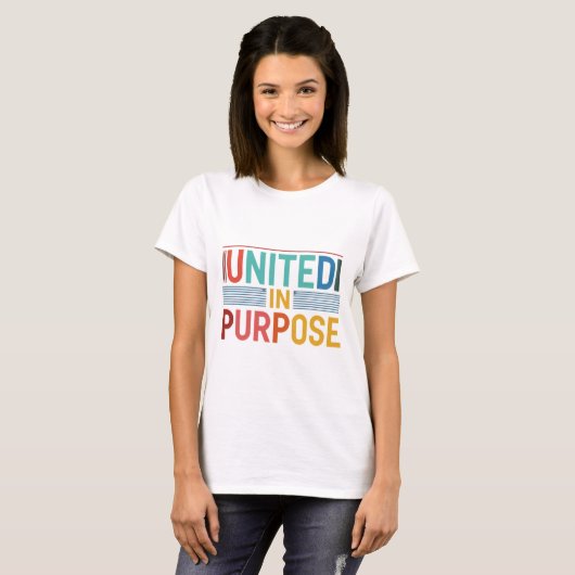 United in Purpose T-shirt (Voorkant volledig)