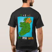 United Irish Nation met zaklasser T-shirt (Achterkant)