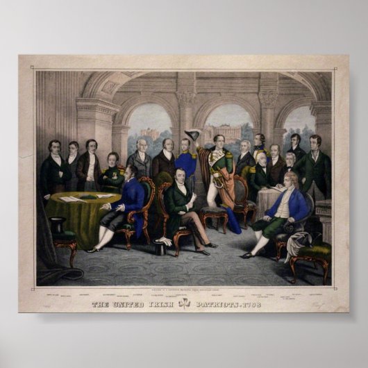 United Irishmen Leadership Poster (Voorkant)
