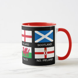UNITED KINGDOM All Flag Mug Mok