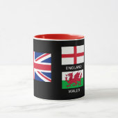 UNITED KINGDOM All Flag Mug Mok (Midden)