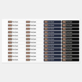 United Kingdom Art Deco Flag | Iron-On Name Label (Vel)