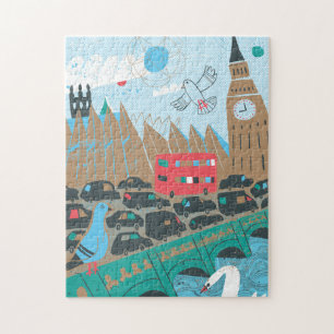 United Kingdom City Scene Legpuzzel
