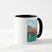 United Kingdom City Scene Mok (Voorkant rechts)