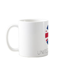United Kingdom Flag Coffee Mok