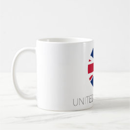 United Kingdom Flag Coffee Mok