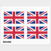 United Kingdom Flag Decal Sticker (Vel)