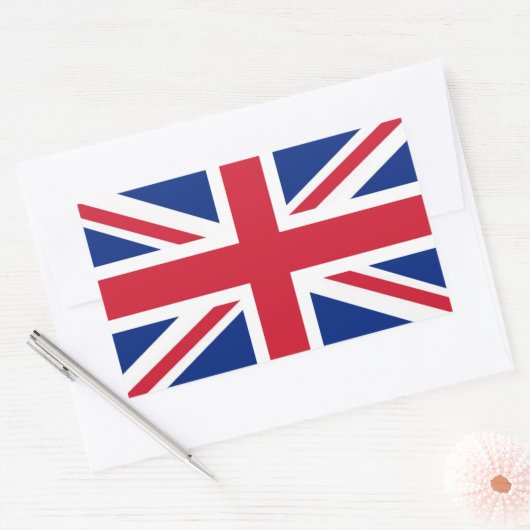 United Kingdom Flag Decal Sticker (Envelop)