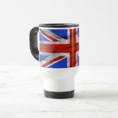 United Kingdom Flag Travel Mug Reisbeker (Voorkant links)