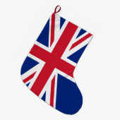 United Kingdom Flag Union Jack Grote Kerstsok (Voorkant (Hangend))