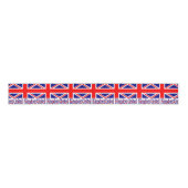 United Kingdom Flg en Word Vinque Grosgrain Lint (Voorkant)