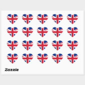 United Kingdom Hart Sticker (Vel)