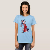United Kingdom Map Women's T-Shirt (Voorkant volledig)