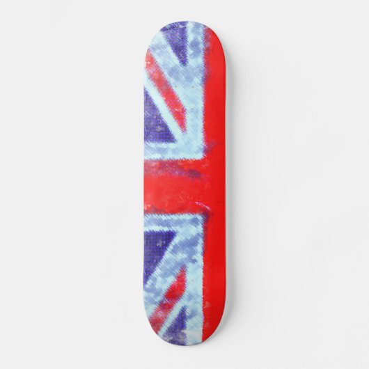 United Kingdom Style Persoonlijk Skateboard (Voorkant)