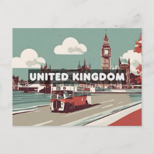 United Kingdom Travel Londen Briefkaart