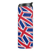 United Kingdom Travel Mug, patriottische Britse vl Thermosbeker (Gedraaid links)