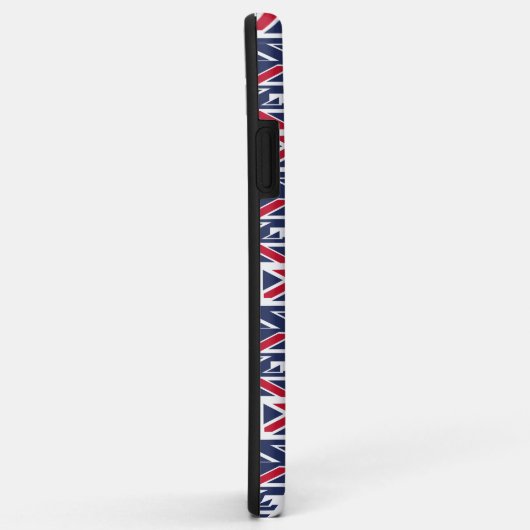 United Kingdom UK flag BY MASANSER PIXELAT Case-Mate iPhone Case (Achterkant/rechts)