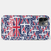 United Kingdom UK flag BY MASANSER PIXELAT Case-Mate iPhone Case (Achterkant (horizontaal))