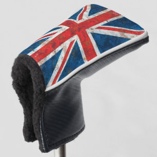 United Kingdom Union Jack Distress Flag Golfheadcover