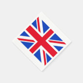 United Kingdom Union Jack Paper Party Napkins Servetten (Hoek)