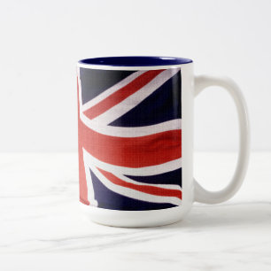 United Kingdom Union Jack Patriotic Coffee Mok