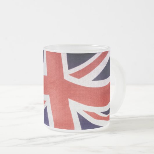 United Kingdom Union Jack Patriotic Coffee Mok (Voorkant rechts)