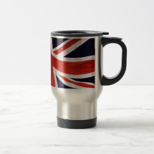 United Kingdom Union Jack Patriotic Travel Mug Reisbeker