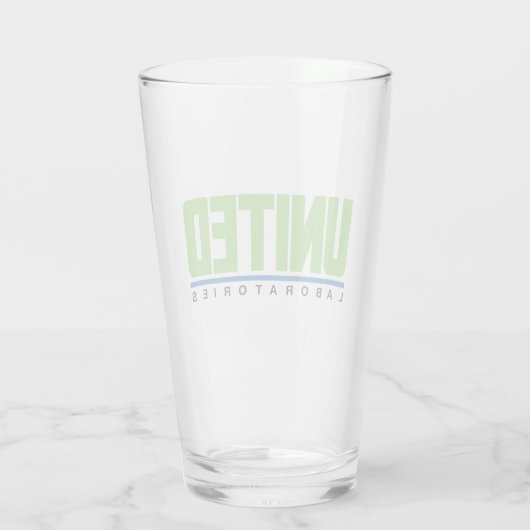 United Laboratories Beverage Glass Glas (Achterkant)