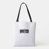 United Laboratories Canvas Zwart-wit Tas (Achterkant)