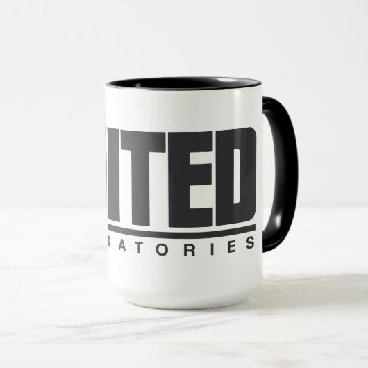 United Laboratories Ceramic 15 oz Mok (Voorkant rechts)