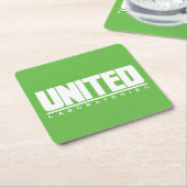United Laboratories Drink Coasters Kartonnen Onderzetters (Schuin)