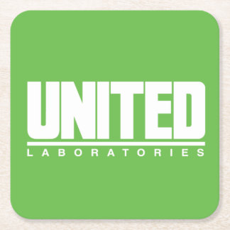 United Laboratories Drink Coasters Kartonnen Onderzetters
