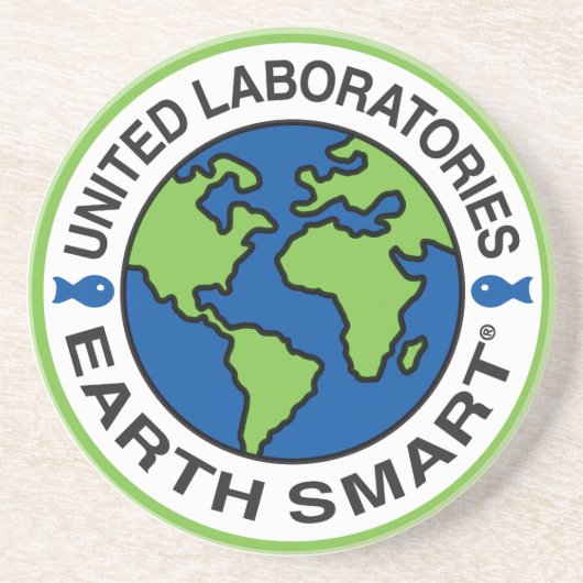 United Laboratories Earth Smart Sandstone Onderzet Zandsteen Onderzetter (Voorkant)