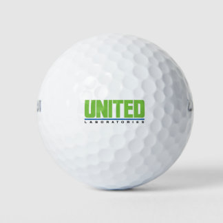 United Laboratories Logo Golf Balls Golfballen
