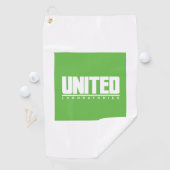 United Laboratories Logo Golfhanddoek (Insitu)