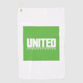 United Laboratories Logo Golfhanddoek (Voorkant)
