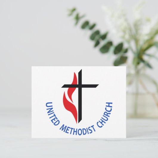 United Methodist Briefkaart (Staand voorkant)