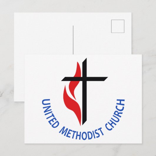 United Methodist Briefkaart (Voorkant / Achterkant)