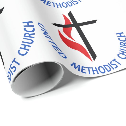 United Methodist Cadeaupapier (Rol Hoek)